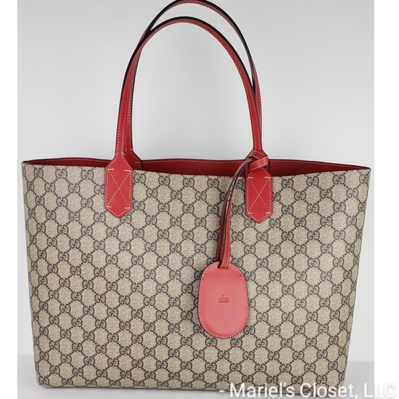 Authentic Gucci Kaleido Reversible Tote with Dustbag #3344M
